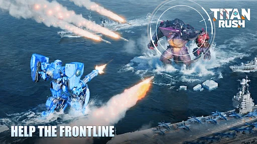 Gameplay screenshot 1 from Titan Rush - Strategy game